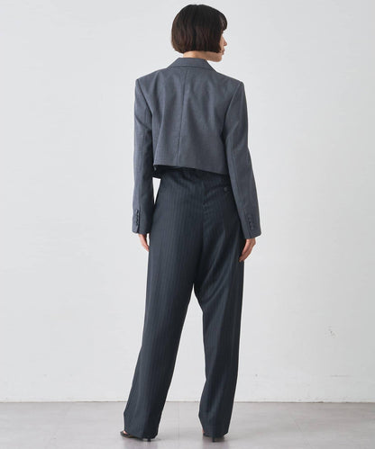 羊毛華達呢西裝夾克