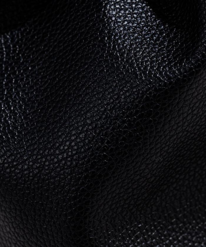 特別人造皮革提花織帶束口包