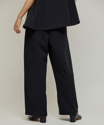 立體剪裁寬鬆長褲 / 褲腳抽繩