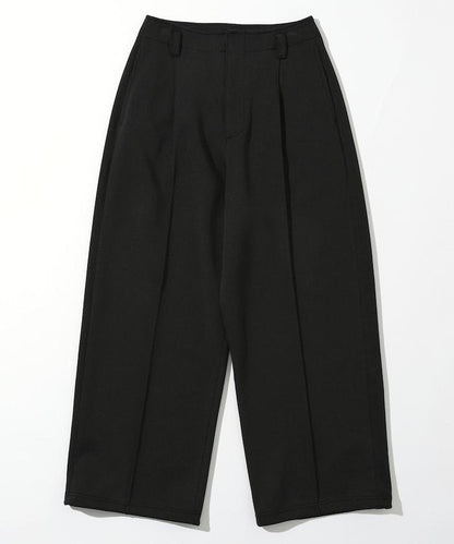 立體剪裁寬鬆長褲 / 褲腳抽繩