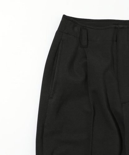 立體剪裁寬鬆長褲 / 褲腳抽繩