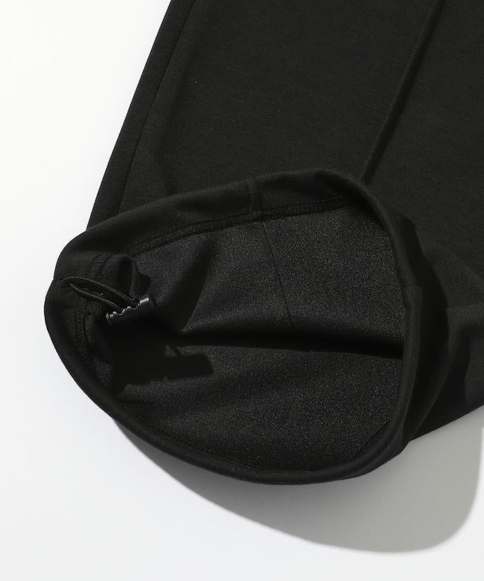 立體剪裁寬鬆長褲 / 褲腳抽繩