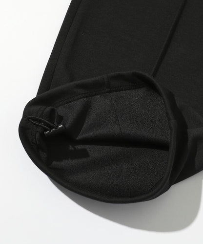 立體剪裁寬鬆長褲 / 褲腳抽繩