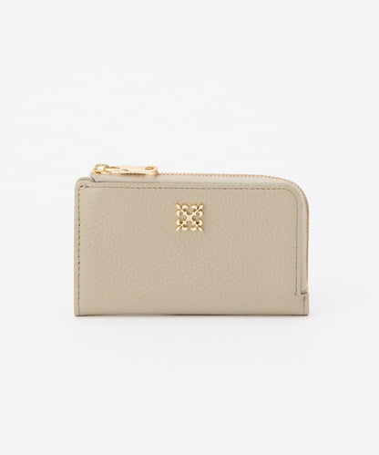 迷你字母圖案金屬牌卡包