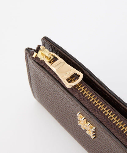 迷你字母圖案金屬牌卡包