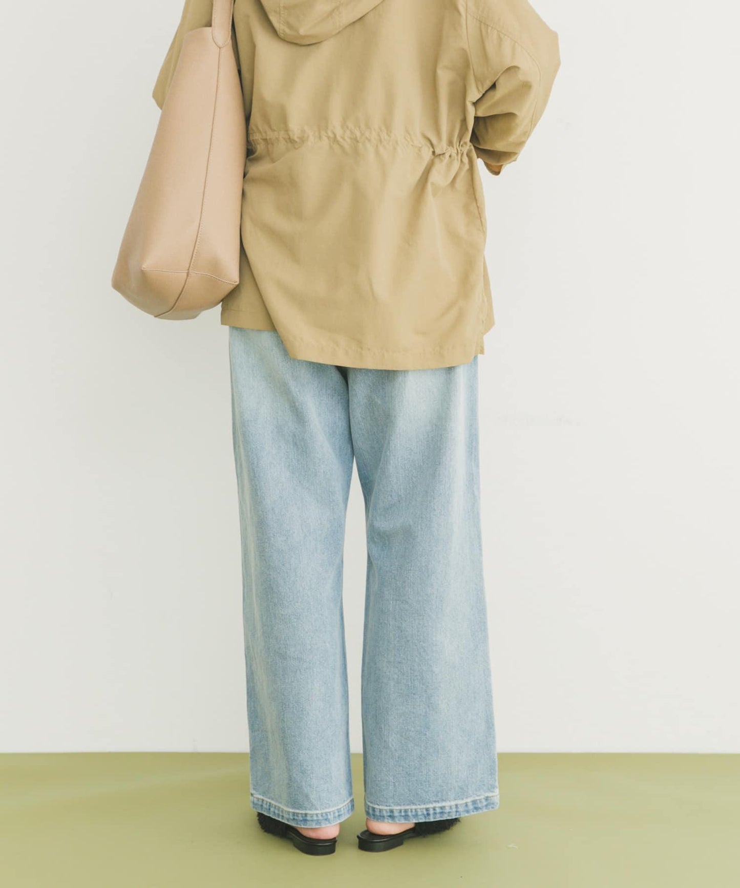 牛仔直筒褲