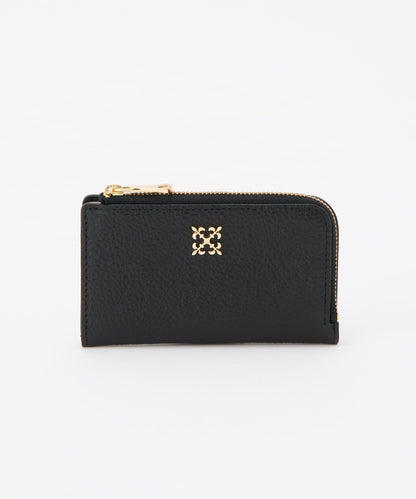 迷你字母圖案金屬牌卡包