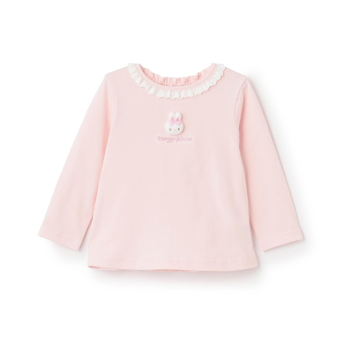 帶兔子玩偶長袖T恤