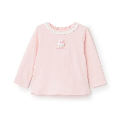 帶兔子玩偶長袖T恤