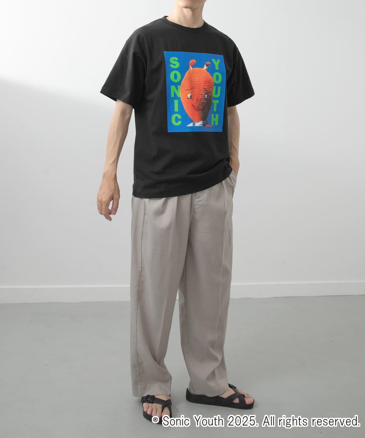 Sonic Youth印花T恤