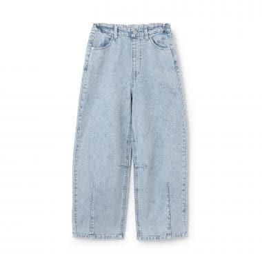 【Trois Lapins】桶型牛仔褲