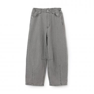 【Trois Lapins】桶型牛仔褲