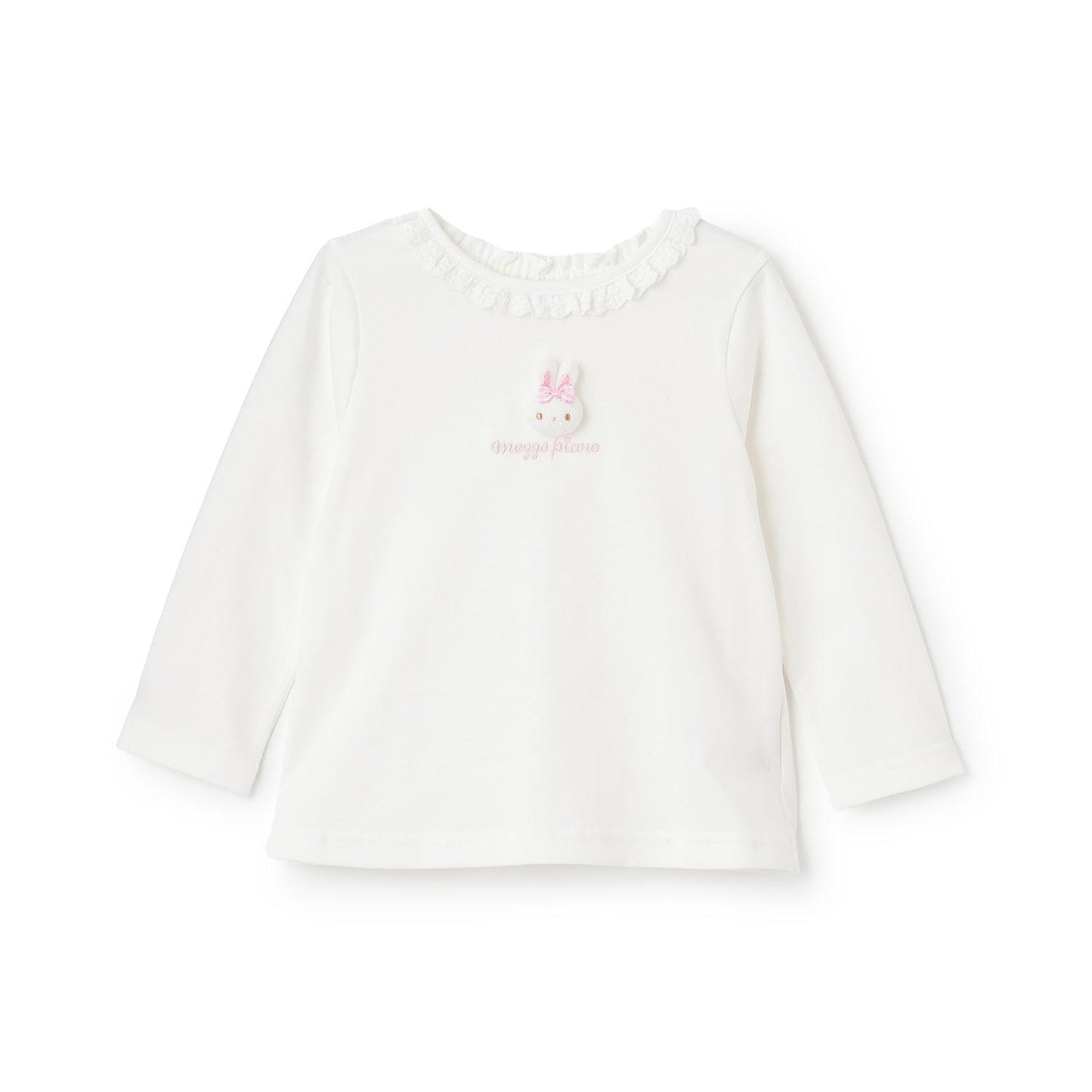 帶兔子玩偶長袖T恤