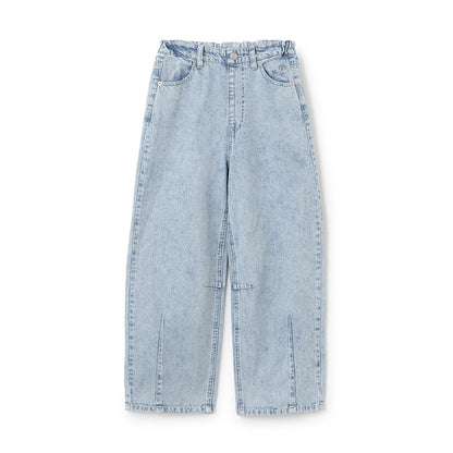 【Trois Lapins】桶型牛仔褲