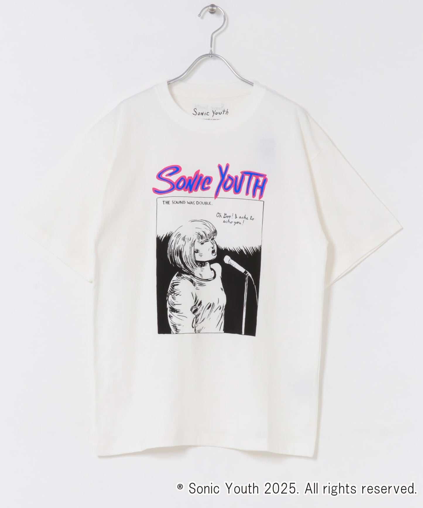 Sonic Youth印花T恤
