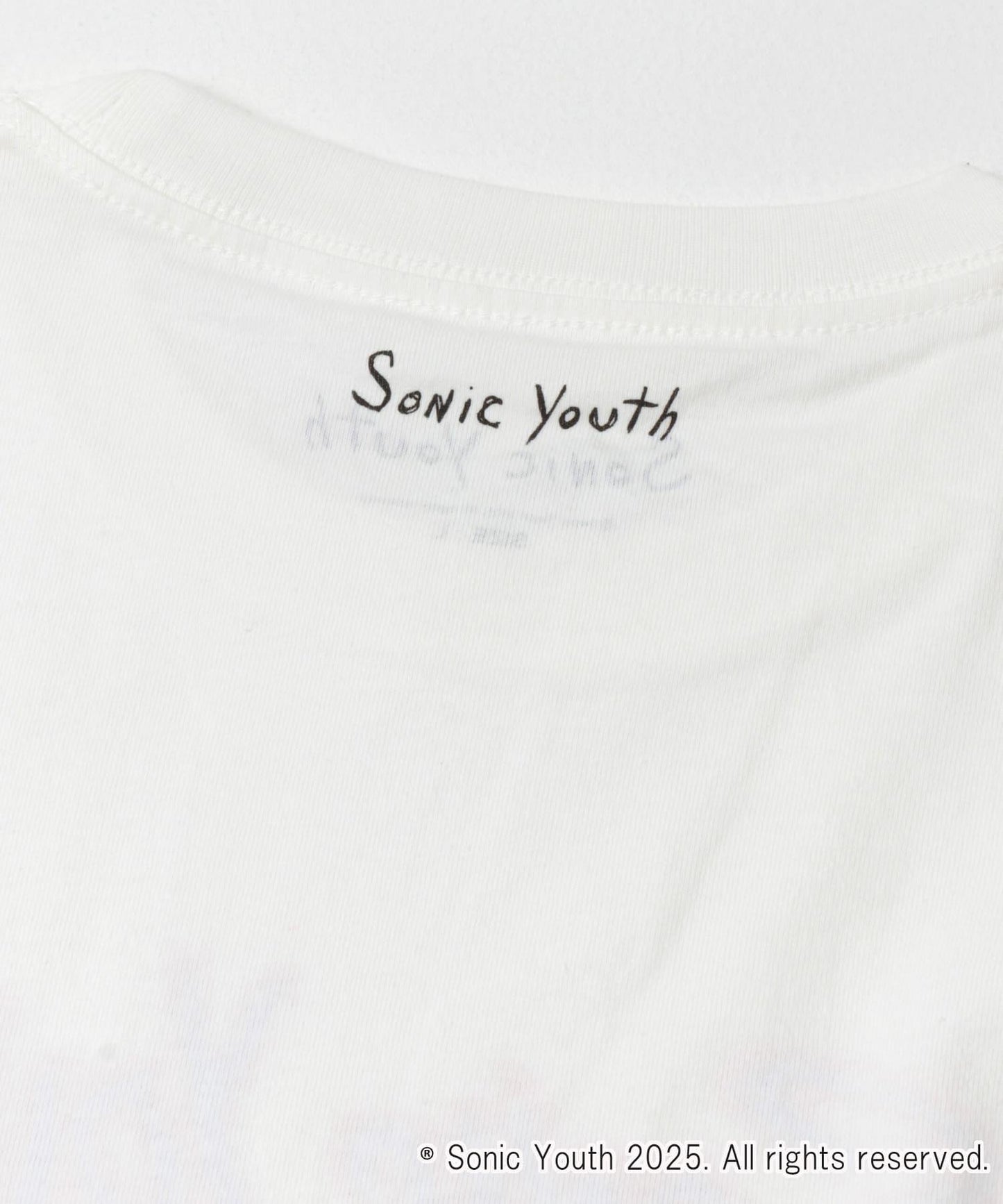 Sonic Youth印花T恤