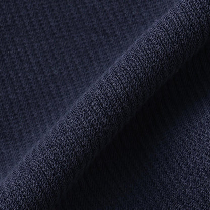 電車刺繡針織斜紋長褲