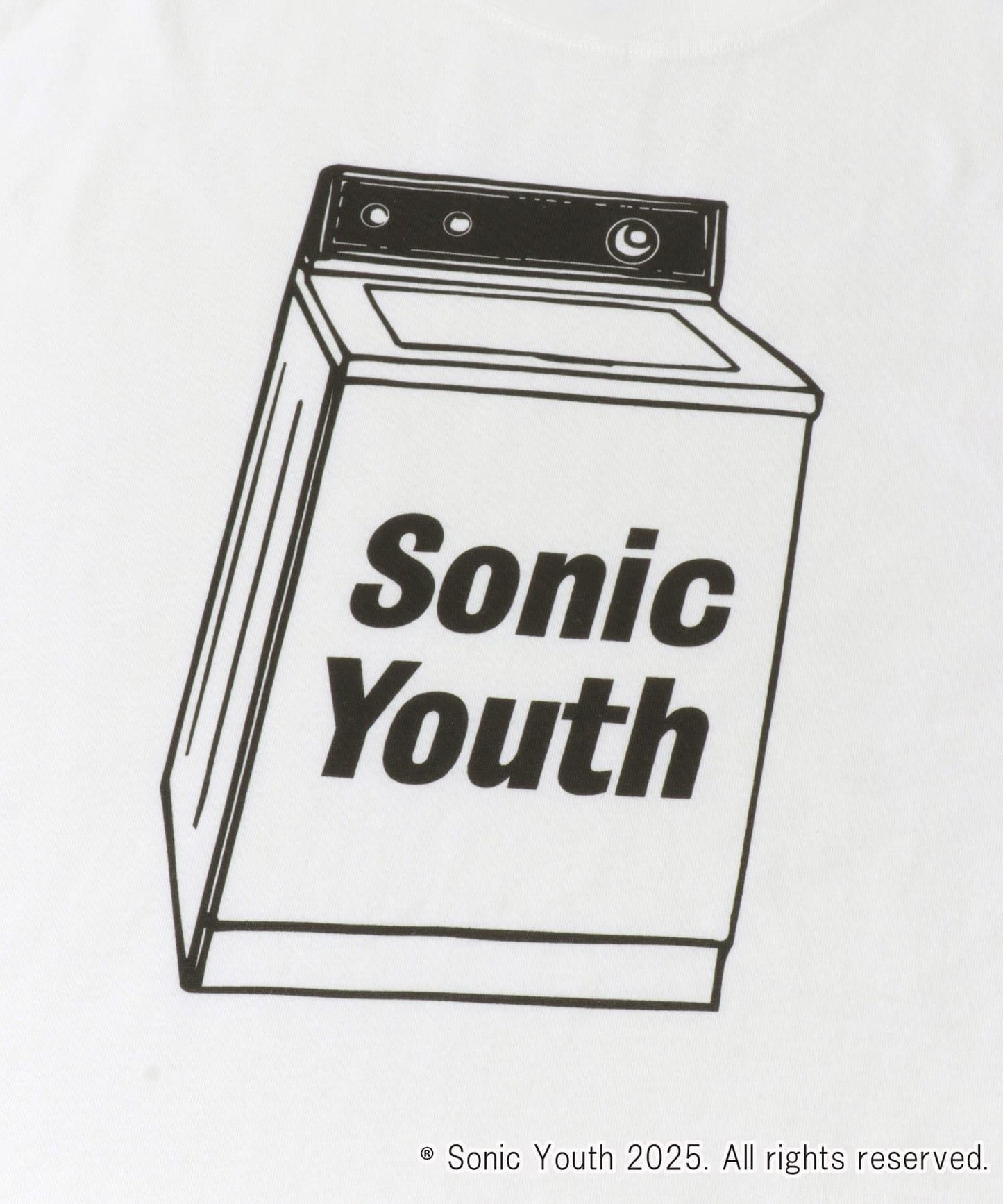 Sonic Youth印花T恤