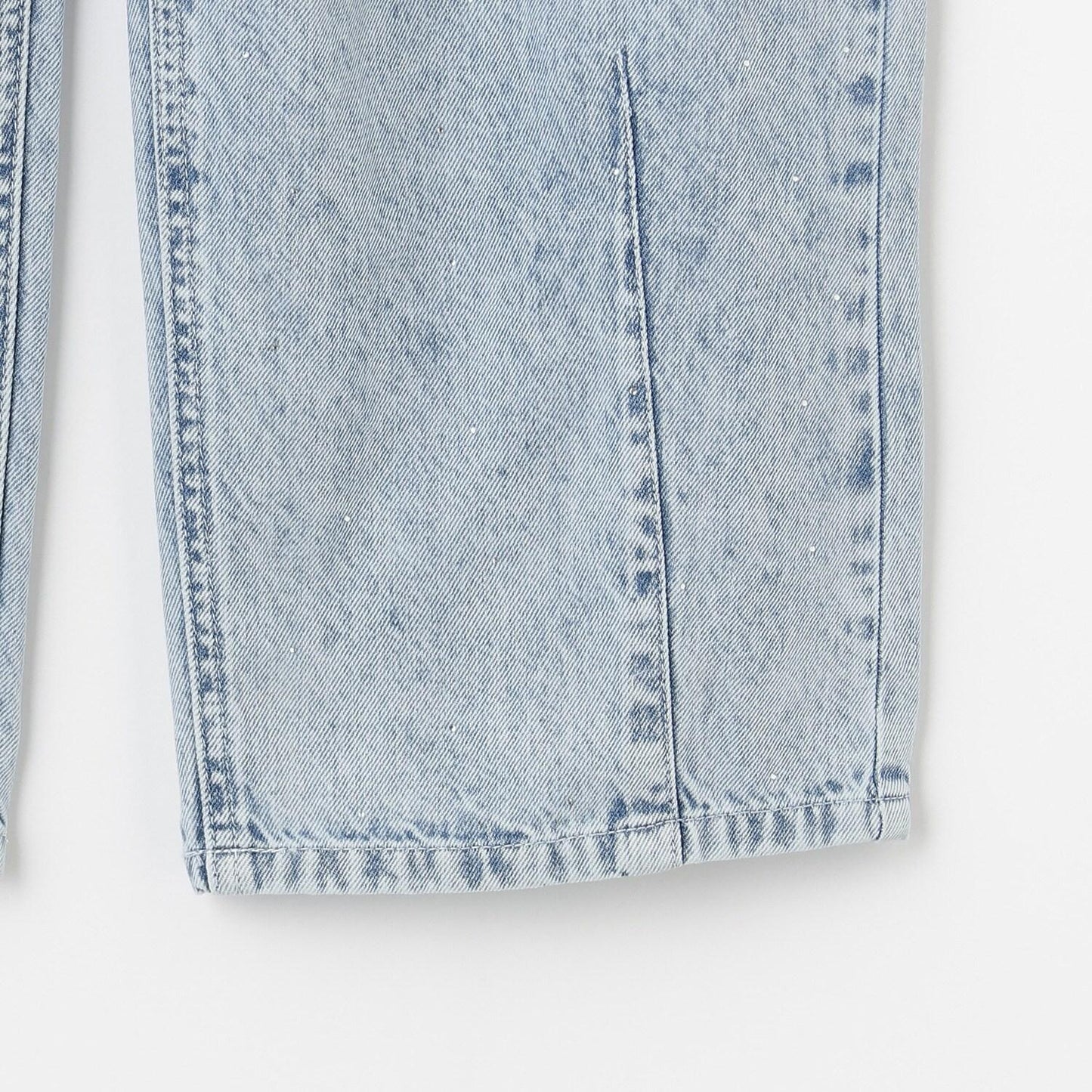 【Trois Lapins】桶型牛仔褲