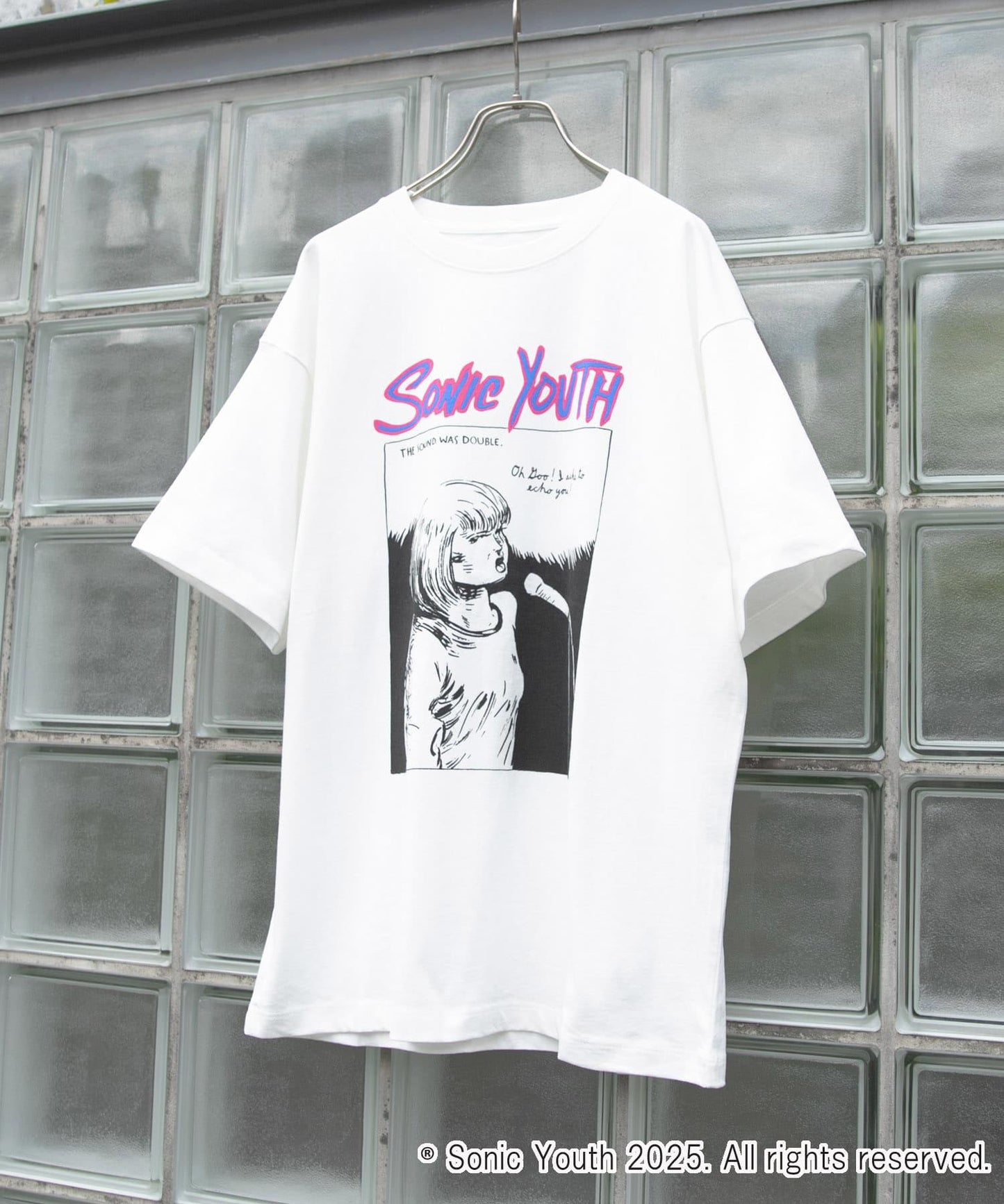 Sonic Youth印花T恤