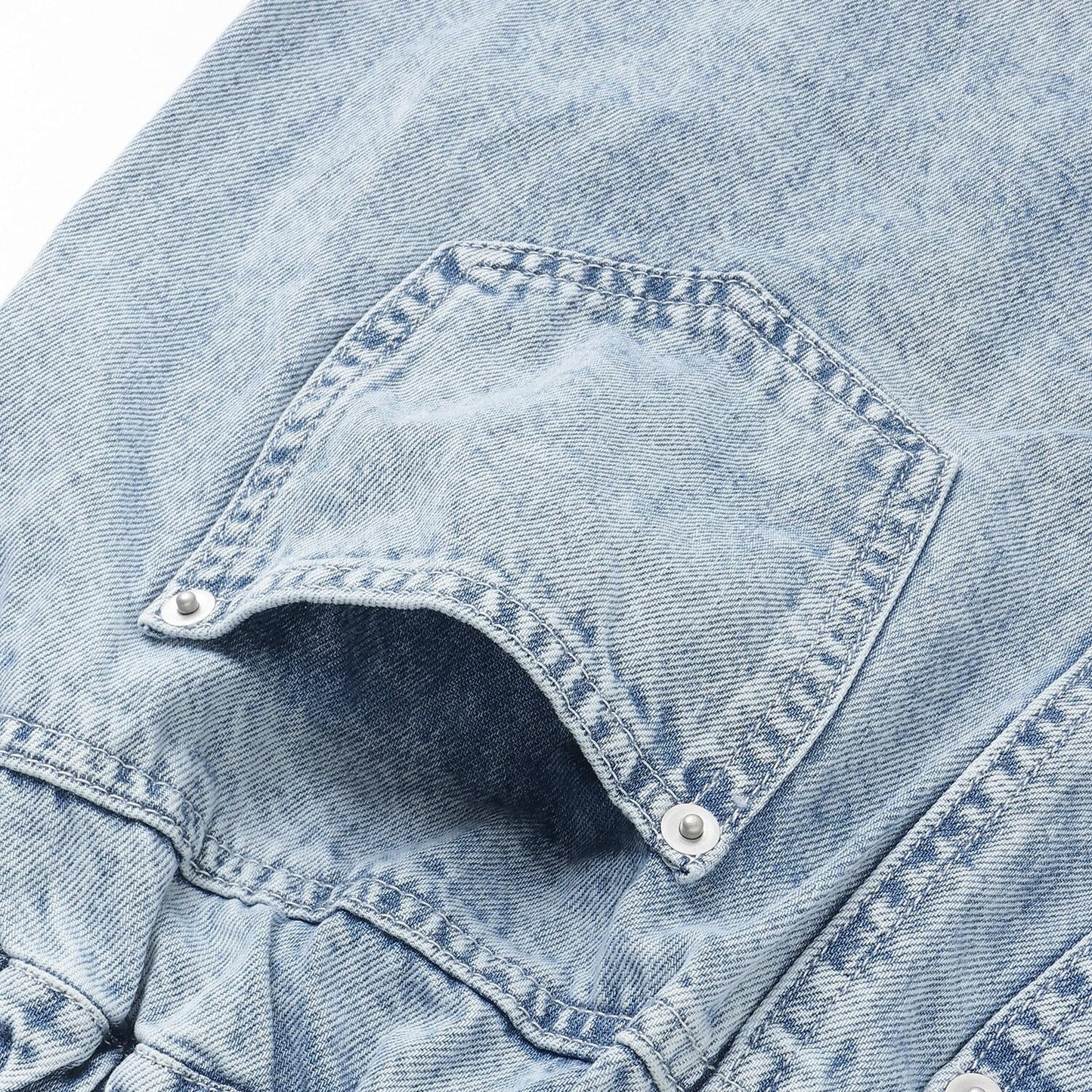 【Trois Lapins】桶型牛仔褲