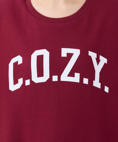 【前後兩種穿法】COZY標誌衛衣