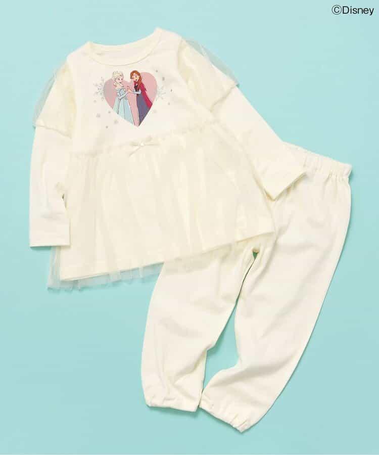 【《迪士尼》角色/冰雪奇緣】柔滑睡衣