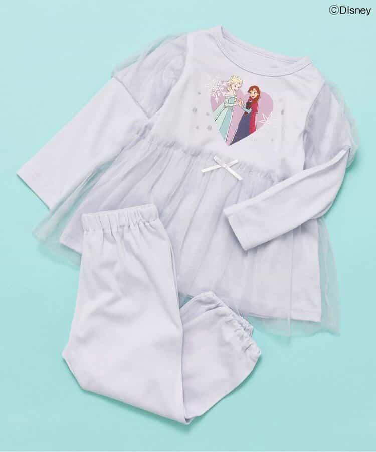 【《迪士尼》角色/冰雪奇緣】柔滑睡衣