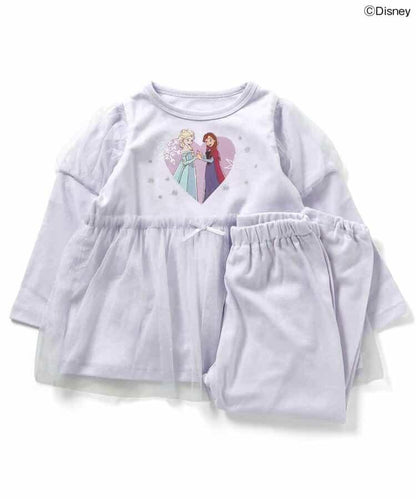 【《迪士尼》角色/冰雪奇緣】柔滑睡衣