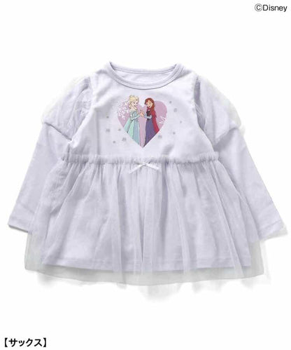 【《迪士尼》角色/冰雪奇緣】柔滑睡衣