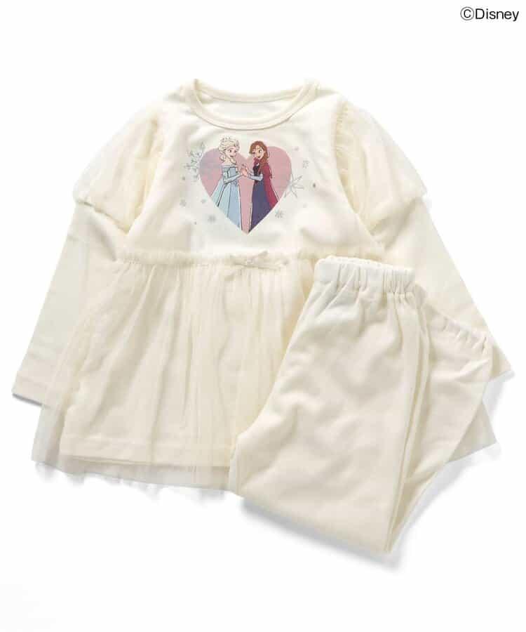 【《迪士尼》角色/冰雪奇緣】柔滑睡衣