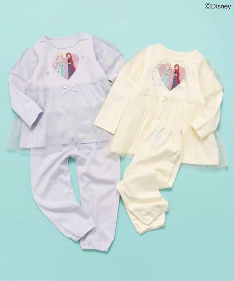 【《迪士尼》角色/冰雪奇緣】柔滑睡衣