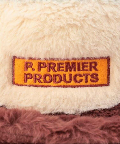 多色仿皮草漁夫帽