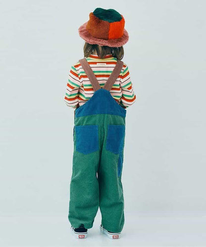 多色仿皮草漁夫帽