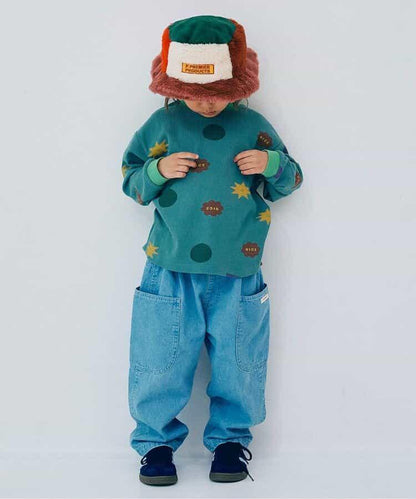 多色仿皮草漁夫帽