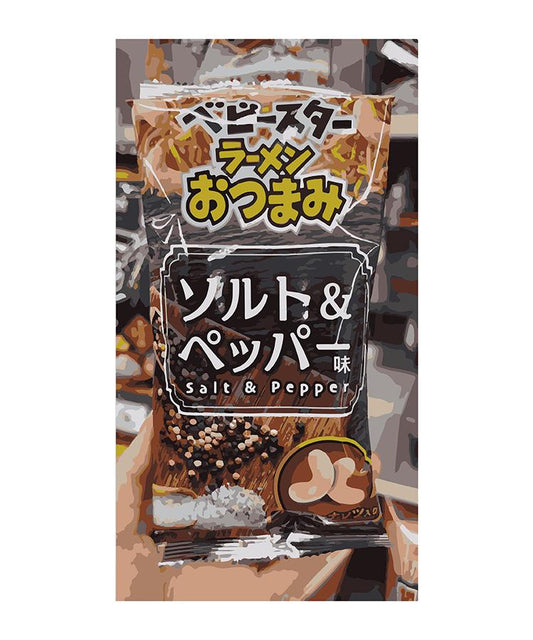 寶寶星拉麵零食（鹽胡椒味）53克