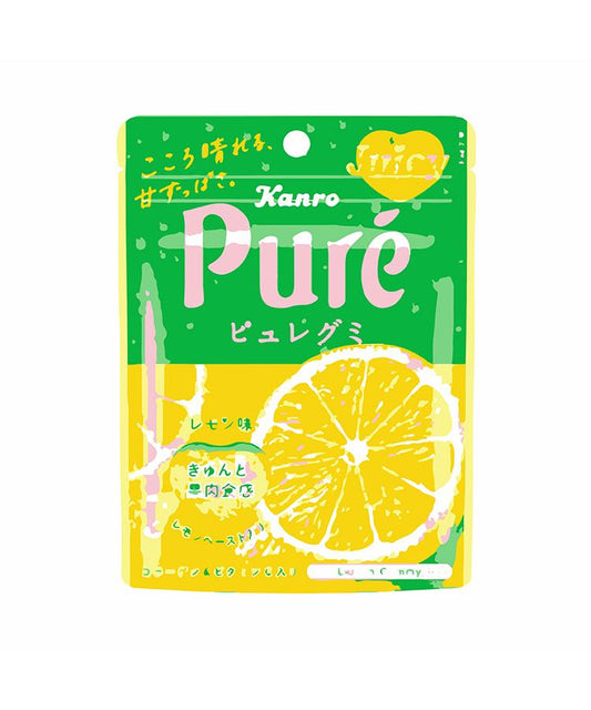 Pure果汁軟糖（檸檬味）56g