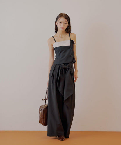 【SALON by Chico】 大蝴蝶結長款休閒褲