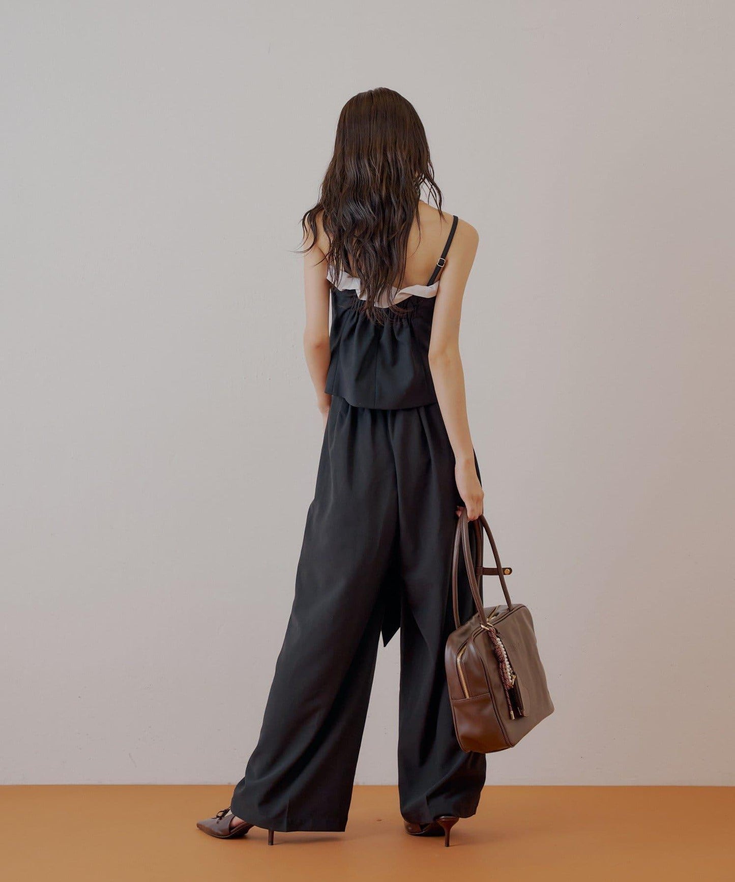 【SALON by Chico】 大蝴蝶結長款休閒褲