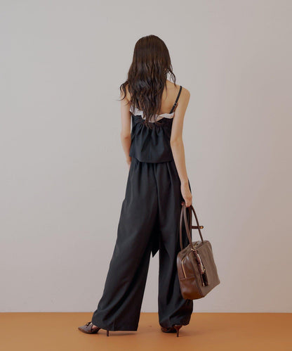 【SALON by Chico】 大蝴蝶結長款休閒褲