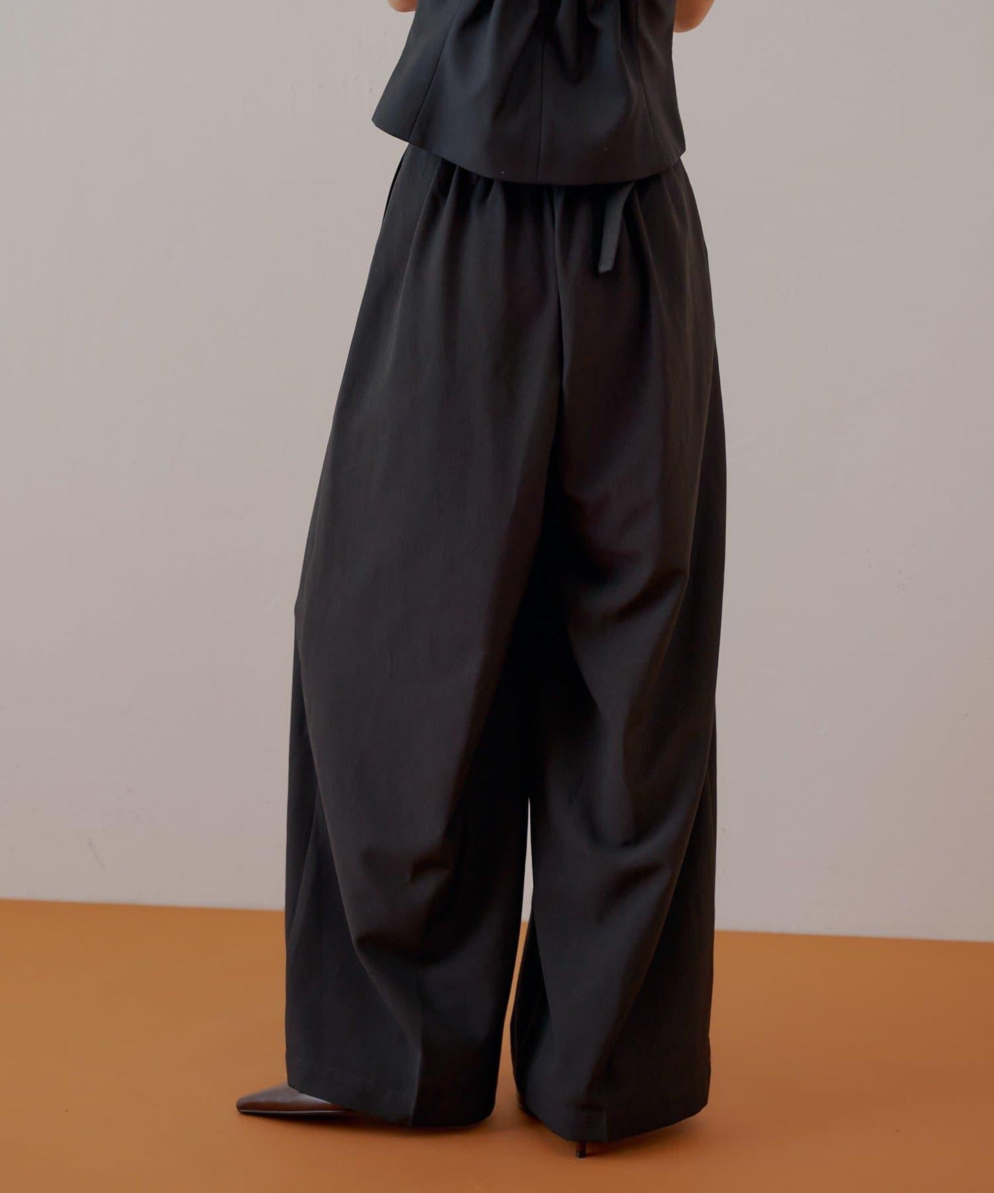 【SALON by Chico】 大蝴蝶結長款休閒褲