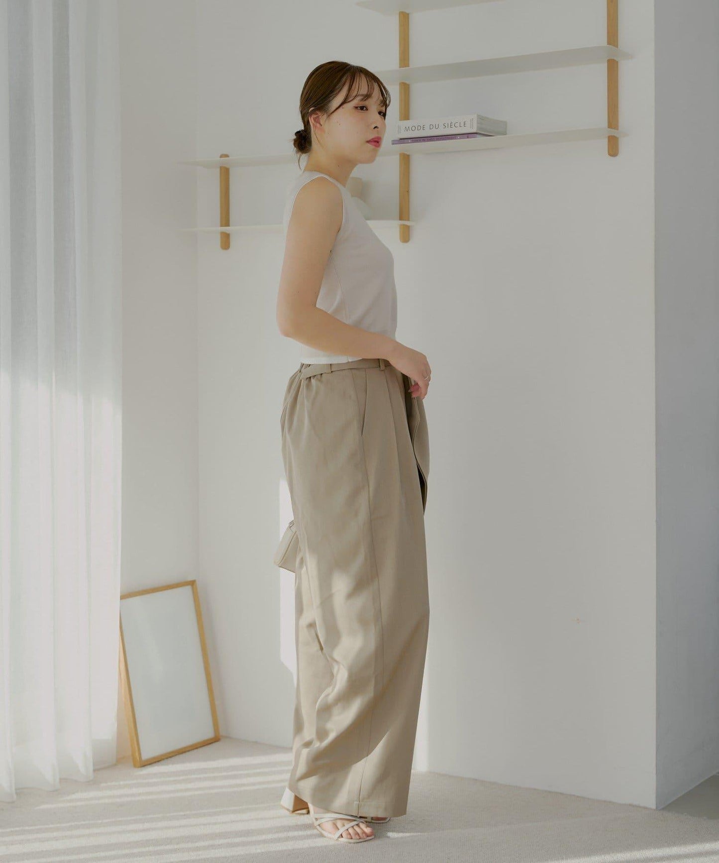 【SALON by Chico】 大蝴蝶結長款休閒褲