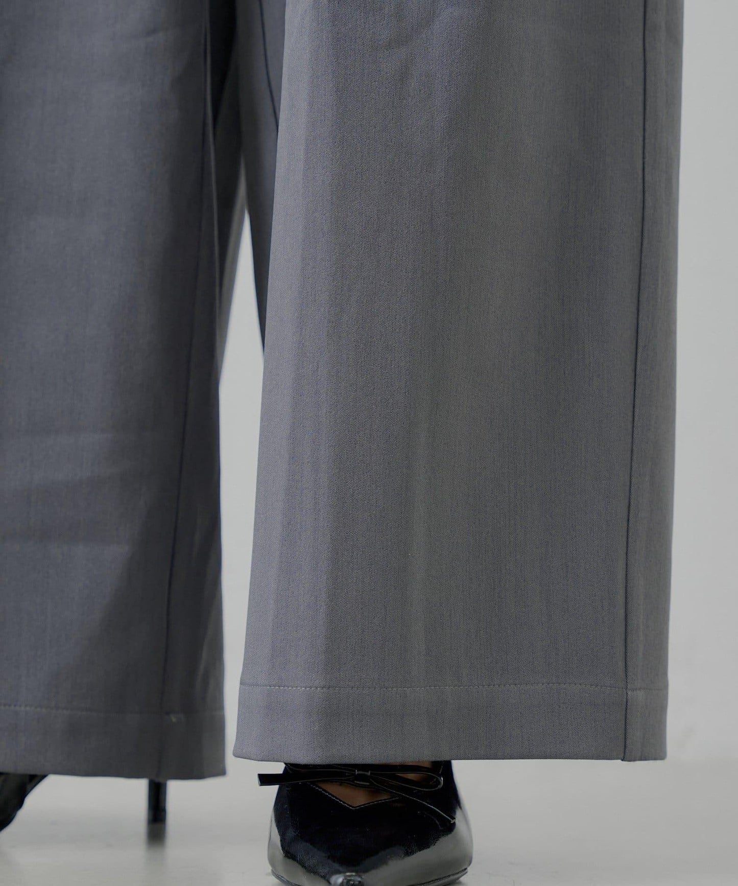 【SALON by Chico】 大蝴蝶結長款休閒褲