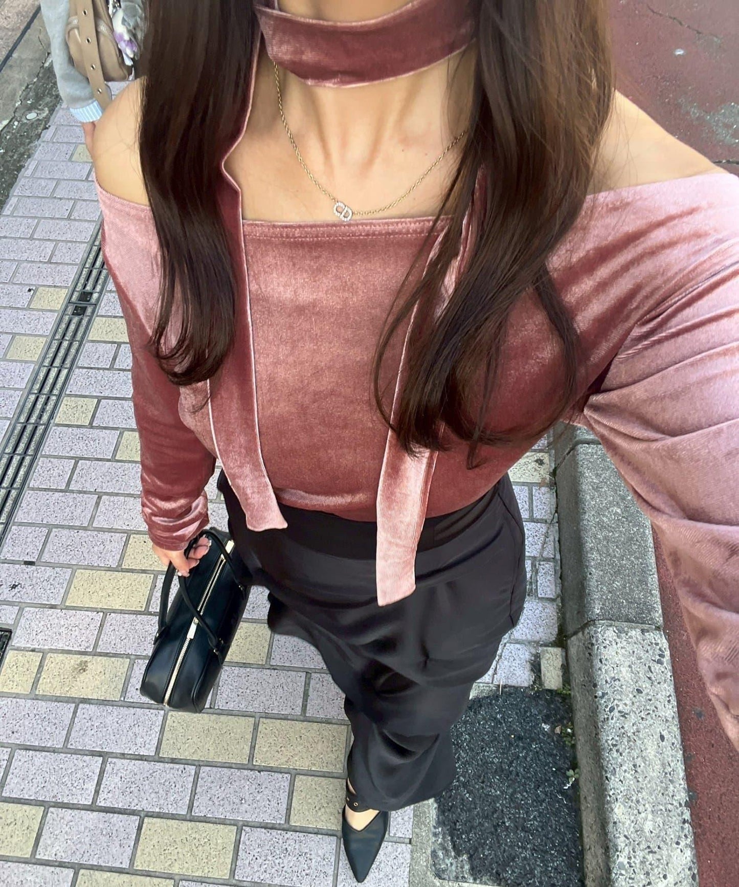 【ゆず@reve.perle_セレクト】帶頸圈三穿上衣