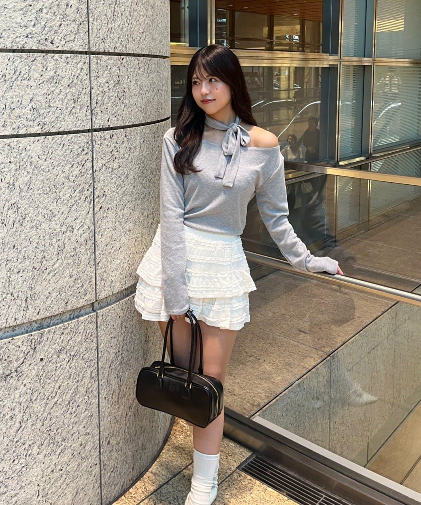 【ゆず@reve.perle_セレクト】帶頸圈三穿上衣