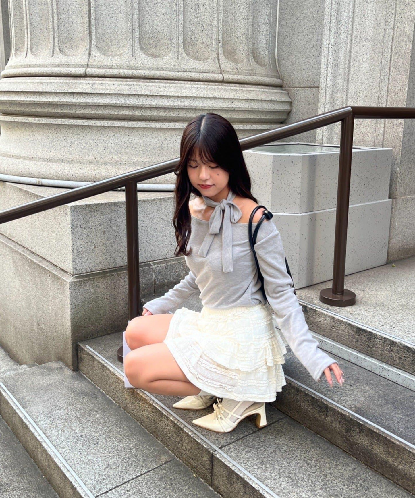 【ゆず@reve.perle_セレクト】帶頸圈三穿上衣