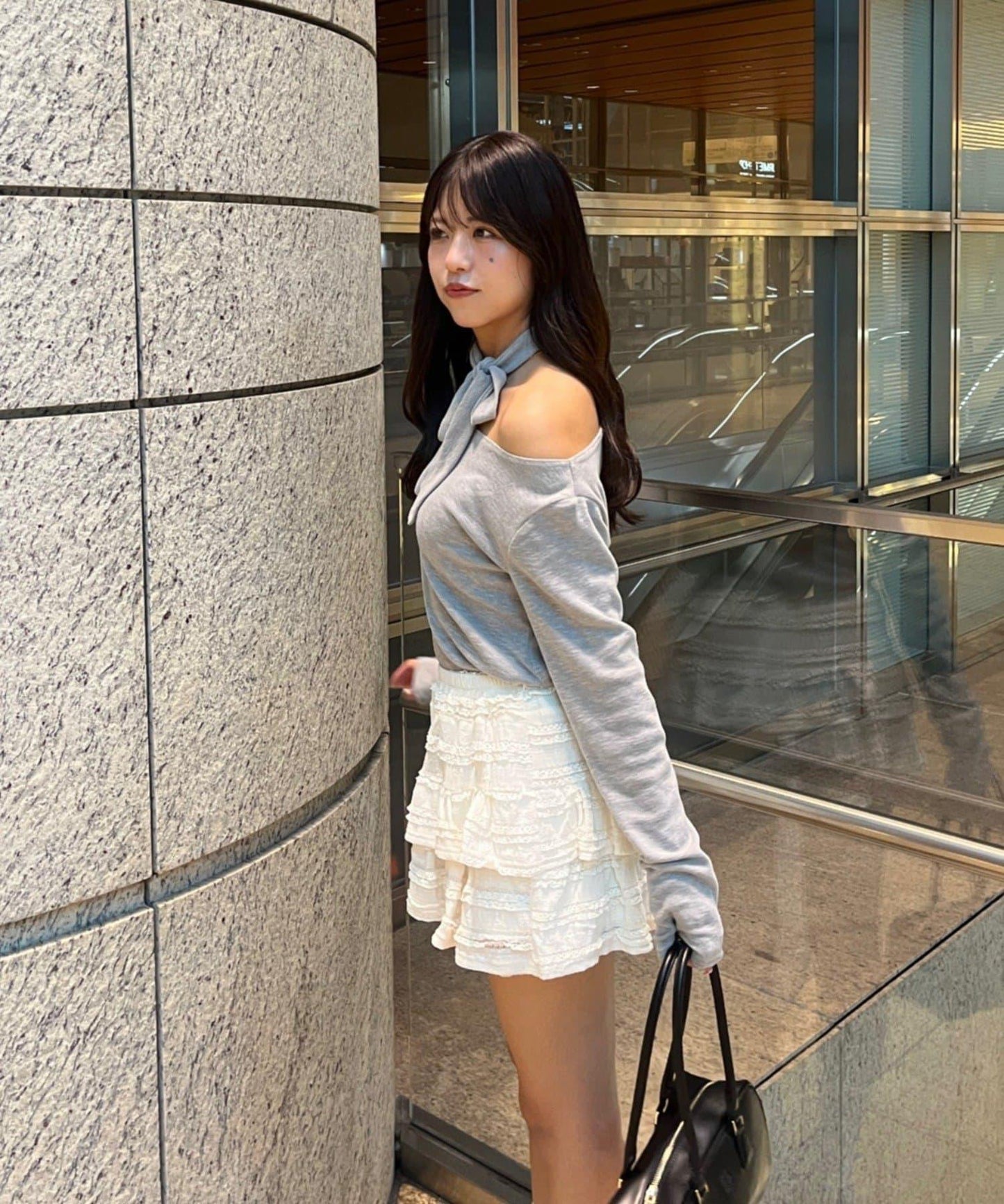 【ゆず@reve.perle_セレクト】帶頸圈三穿上衣