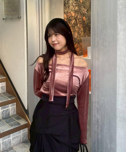 【ゆず@reve.perle_セレクト】帶頸圈三穿上衣