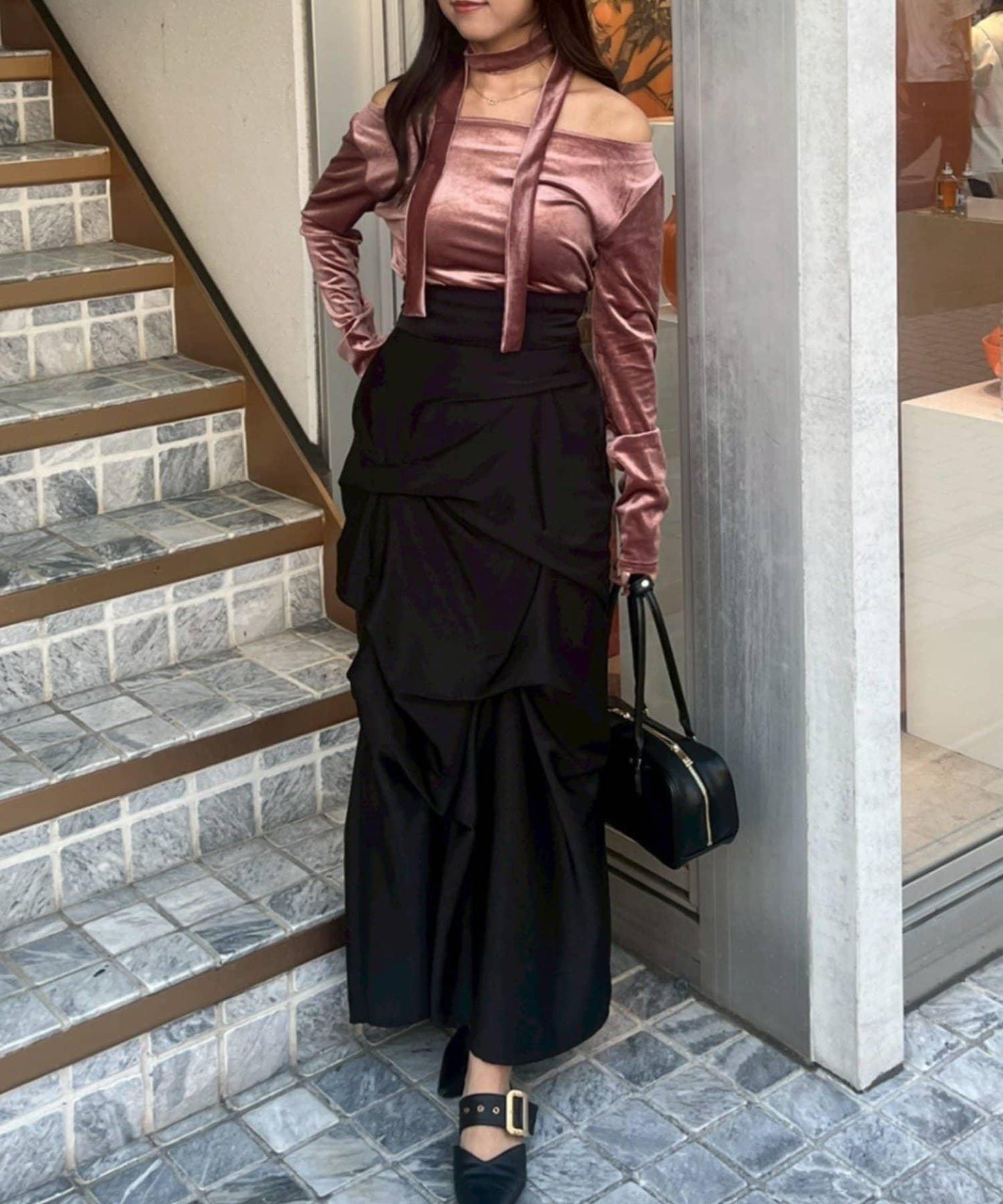 【ゆず@reve.perle_セレクト】帶頸圈三穿上衣