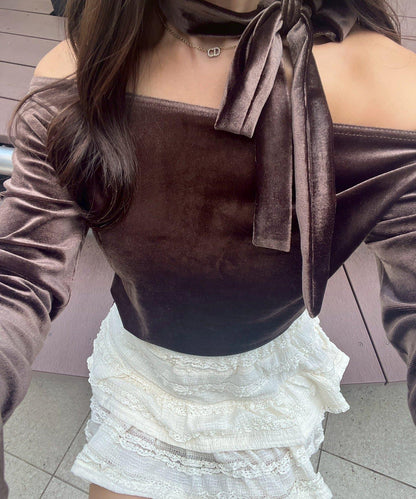 【ゆず@reve.perle_セレクト】帶頸圈三穿上衣